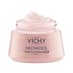 Nakts sejas krēms Vichy Neovadiol Rose Platinum 50 ml цена и информация | Кремы для лица | 220.lv