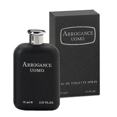 Tualetes ūdens Arrogance Uomo EDT vīriešiem, 75 ml cena un informācija | Vīriešu smaržas | 220.lv