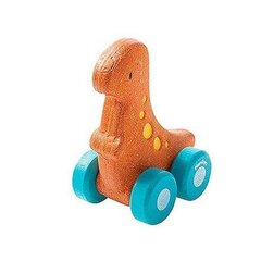 Dinozaurs uz riteņiem, Plan Toys cena un informācija | Rotaļlietas zīdaiņiem | 220.lv