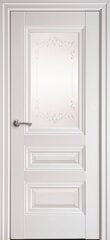Двери STATUS, Со стеклом P2, Белый матовый, ПП Премиум цена и информация | Межкомнатные двери | 220.lv