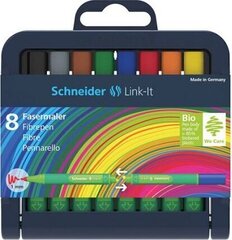 Schneider Link-It pildspalvu komplekts 1 mm x 8 gab. cena un informācija | Rakstāmpiederumi | 220.lv