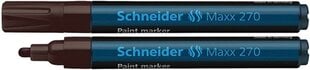 Маркер Schneider 270 масляный, коричневый 1-3 мм цена и информация | Письменные принадлежности | 220.lv
