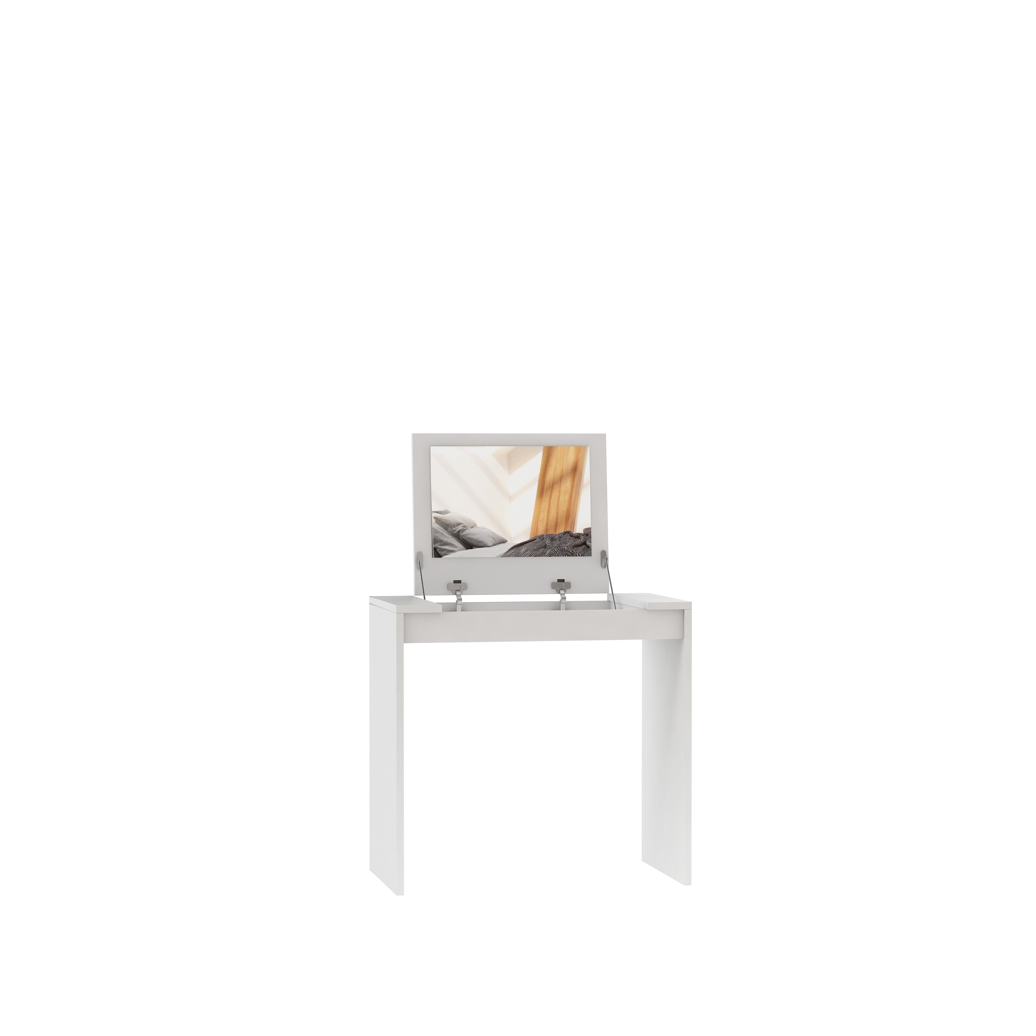 Konsole Adrk Furniture Amber 2, balta cena | 220.lv