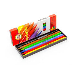 Цветные карандаши, 6 цветов цена и информация | Принадлежности для рисования, лепки | 220.lv
