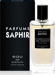 Парфюмированная вода для мужчин Saphir California Pour Homme EDP 50 мл цена и информация | Мужские духи | 220.lv