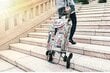 Rati - soma ar riteņiem, piemērota kāpnēm Tavalax цена и информация | Iepirkumu somas | 220.lv