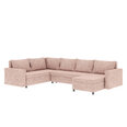 Universāls stūra dīvāns Selsey Foxglove, rozā