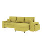 Universāls stūra dīvāns Selsey Levebre ar pufiem, dzeltens цена и информация | Stūra dīvāni | 220.lv