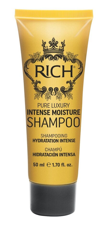 Intensīvi mitrinošs šampūns RICH Intense Moisture Shampoo 50 ml cena un informācija | Šampūni | 220.lv