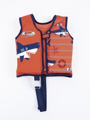 Peldveste Bestway Swim Safe Swim Jacket, izmērs M/L, rozā/oranža cena un informācija | Peldvestes un piepūšamās peldēšanas piedurknes | 220.lv