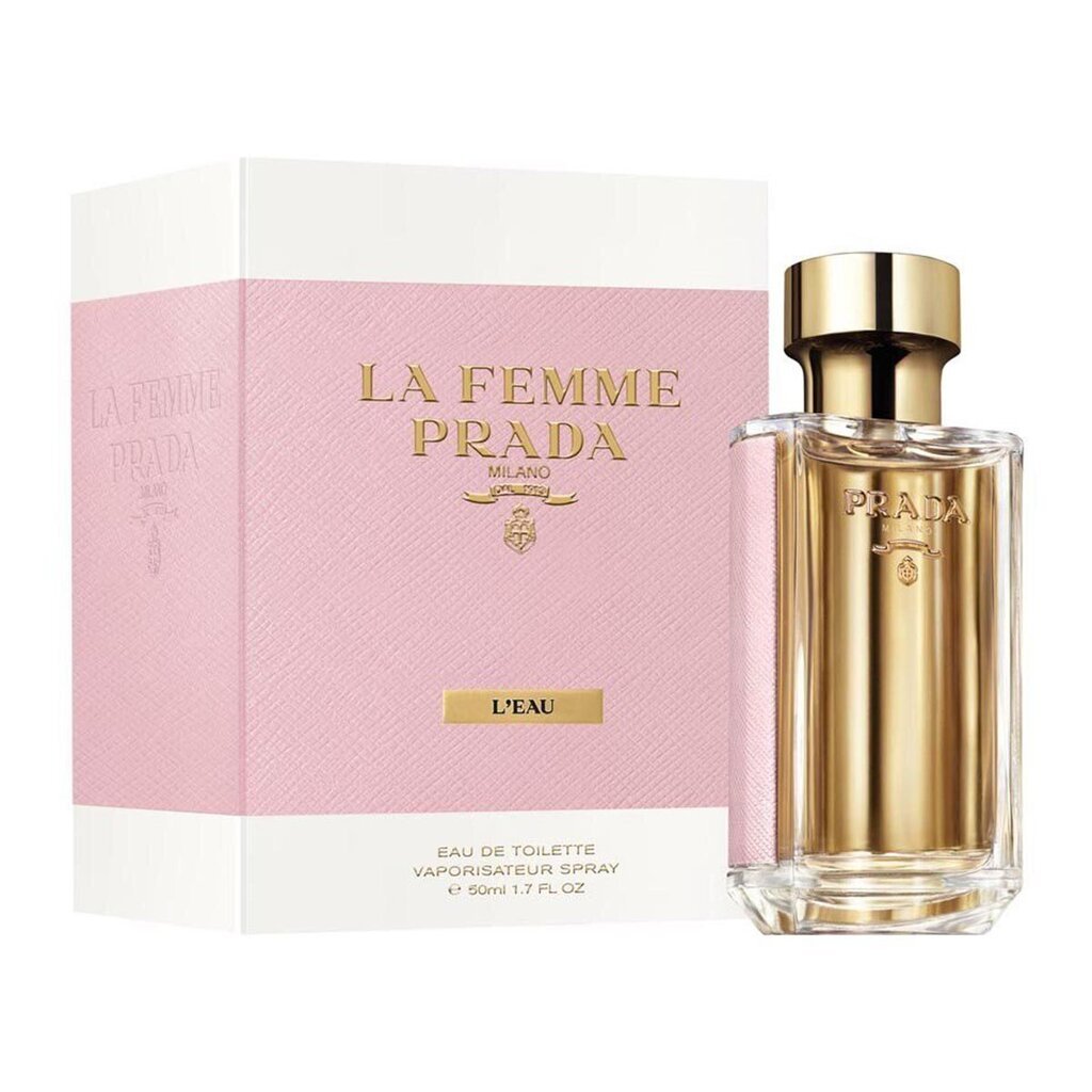 Tualetes ūdens Prada La Femme L'Eau EDT sievietēm 50 ml cena un informācija | Sieviešu smaržas | 220.lv