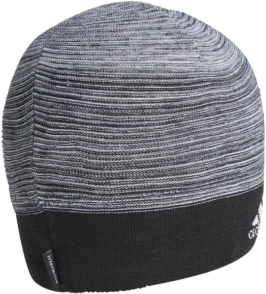 Adidas cepure TX Logo Beanie Pelēka Melna цена и информация | Vīriešu cepures, šalles, cimdi | 220.lv