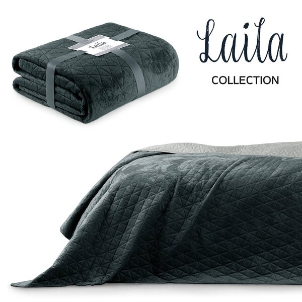 AmeliaHome divpusējs gultas pārklājs Laila, 170x270 cm cena un informācija | Gultas pārklāji, pledi | 220.lv