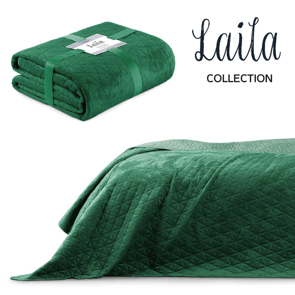 AmeliaHome divpusējs gultas pārklājs Laila, 170x210 cm cena un informācija | Gultas pārklāji, pledi | 220.lv