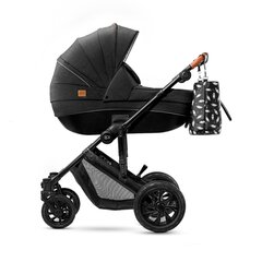 Universālie rati Kinderkraft Prime 3in1, Black цена и информация | Коляски | 220.lv