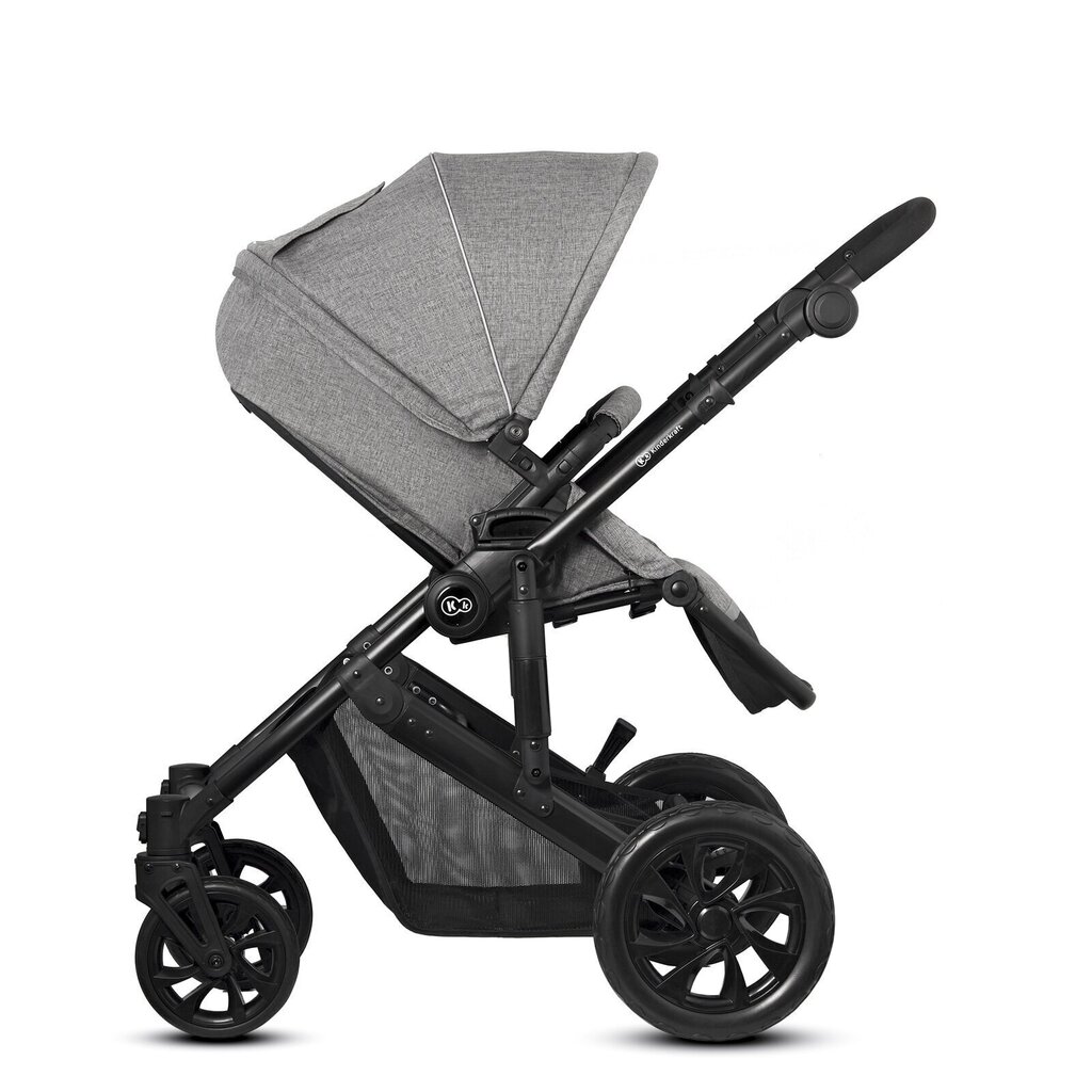 Universālie rati Kinderkraft Prime Lite 3in1, gray цена и информация | Bērnu rati | 220.lv