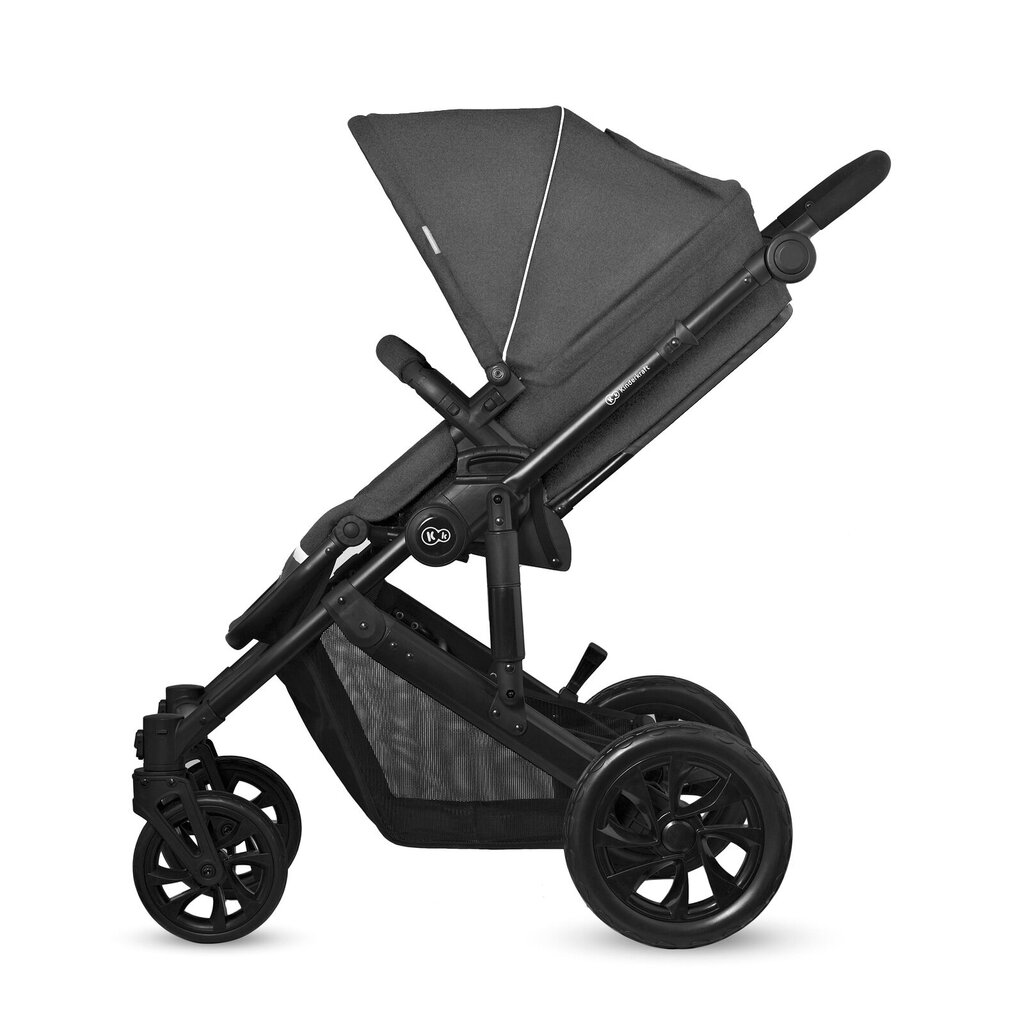 Universāli rati Kinderkraft Prime Lite 3in1, black cena un informācija | Bērnu rati | 220.lv