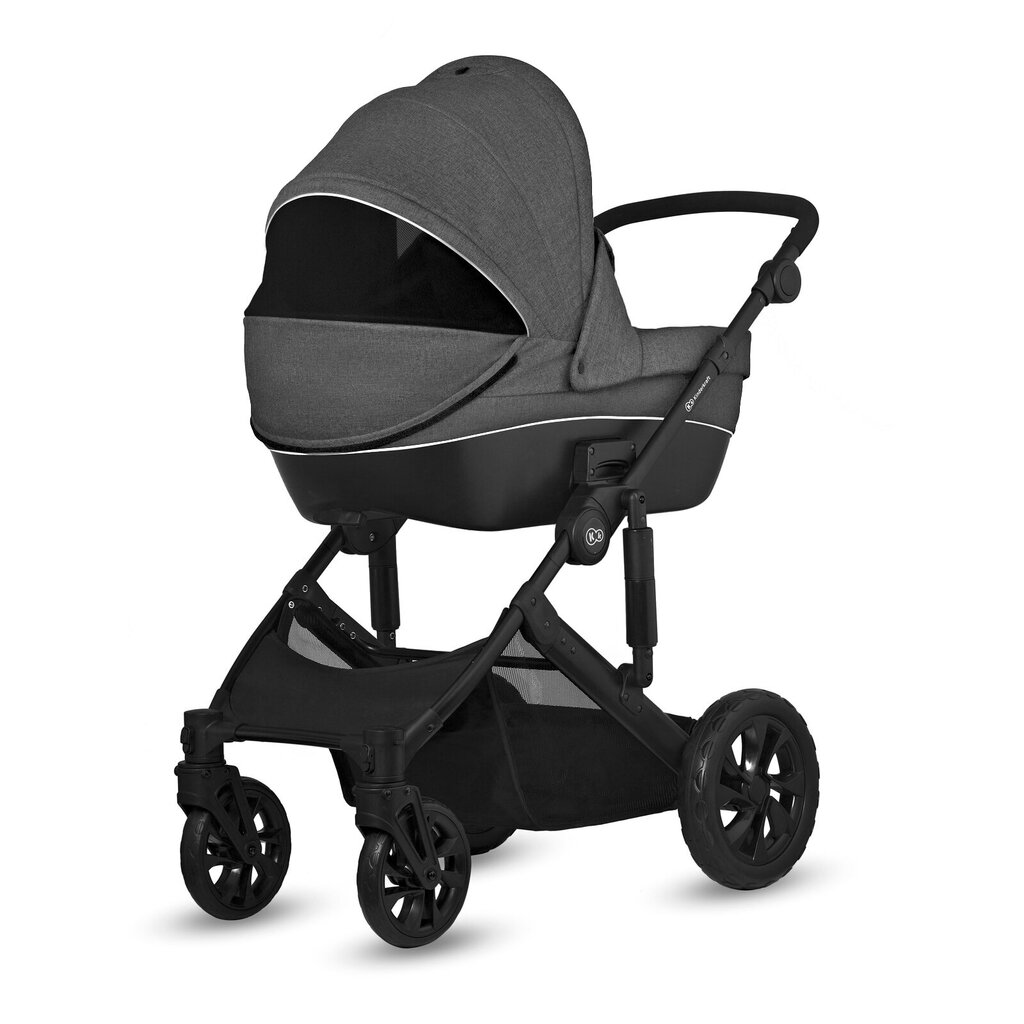 Universāli rati Kinderkraft Prime Lite 3in1, black цена и информация | Bērnu rati | 220.lv