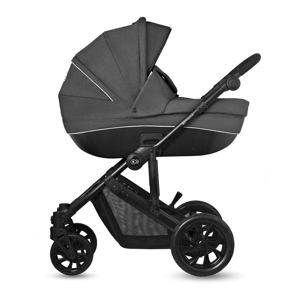 Universāli rati Kinderkraft Prime Lite 3in1, black цена и информация | Bērnu rati | 220.lv