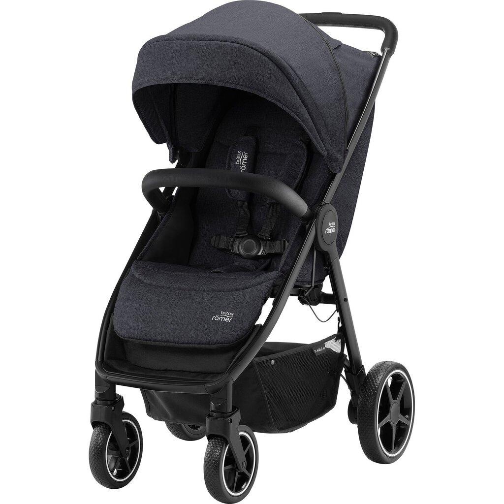 Sporta rati Britax Roemer B-Agile R 2020, Black Shadow/Black цена и информация | Bērnu rati | 220.lv