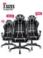 Spēļu krēsls Diablo Chairs X-One L, melns/balts cena un informācija | Biroja krēsli | 220.lv