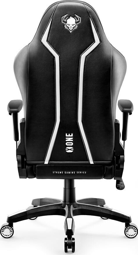 Spēļu krēsls Diablo Chairs X-One L, melns/balts cena un informācija | Biroja krēsli | 220.lv