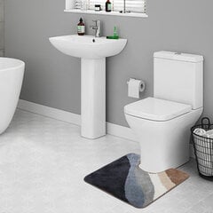 Коврик для туалета «Benedomo» 60x55 цена и информация | Аксессуары для ванной комнаты | 220.lv