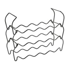 Lava vīna pudeļu turētājs 12 pudelēm 45x15x15cm, ner.tēr., Metaltex cena un informācija | Virtuves piederumi | 220.lv