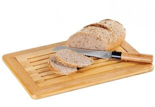 Кухонная доска для нарезания хлеба Kesper (42х28х2 см, бамбук) цена и информация | Pазделочные доски | 220.lv