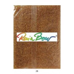 Stikla apaļas pērlītes 12/0 RainBow® 500 g, krāsa 2B cena un informācija | Rotu veidošana, pērļošana | 220.lv