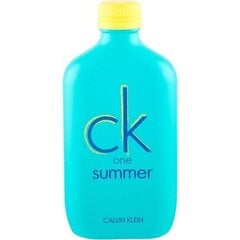 Туалетная вода Calvin Klein CK One Summer EDT для мужчин 100 мл ; цена и информация | Мужские духи | 220.lv