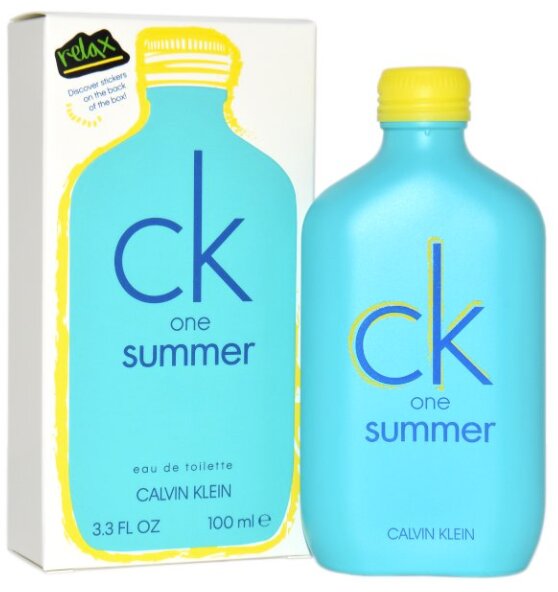 Tualetes ūdens Calvin Klein Ck One Summer EDT vīriešiem 100 ml cena un informācija | Vīriešu smaržas | 220.lv
