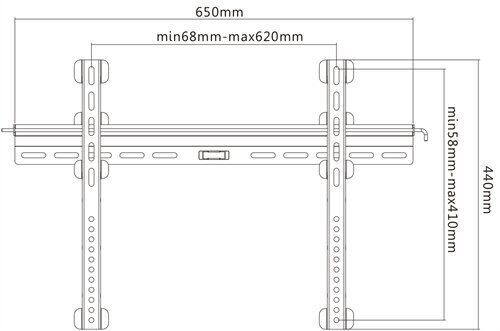 Deltaco ARM-1103 37-70” цена и информация | TV kronšteini | 220.lv