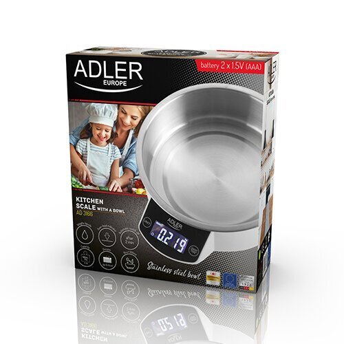 Adler AD 3166 cena un informācija | Virtuves svari | 220.lv