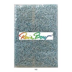 Stikla apaļas pērlītes 6/0 RainBow® 500 g, krāsa 143 cena un informācija | Rotu veidošana, pērļošana | 220.lv