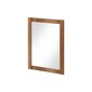 Spogulis Classic 60x80 cm, brūns cena un informācija | Spoguļi | 220.lv