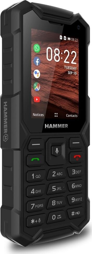 MyPhone Hammer 5 Smart melns cena un informācija | Mobilie telefoni | 220.lv