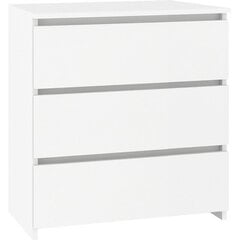 Ночной шкафчик-комод NORE CL3 60 см, белый цена и информация | Комоды | 220.lv