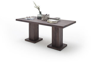 Обеденный стол MC Akcent Manchester, 220x100 см, темно-коричневый цена и информация | Кухонные и обеденные столы | 220.lv