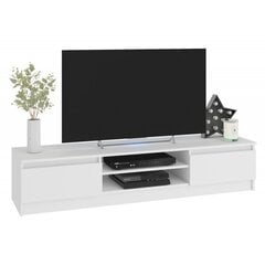ТВ столик NORE K160, белый цена и информация | Тумбы под телевизор | 220.lv