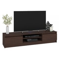 ТВ столик NORE CLP 160, коричневый цена и информация | Тумбы под телевизор | 220.lv
