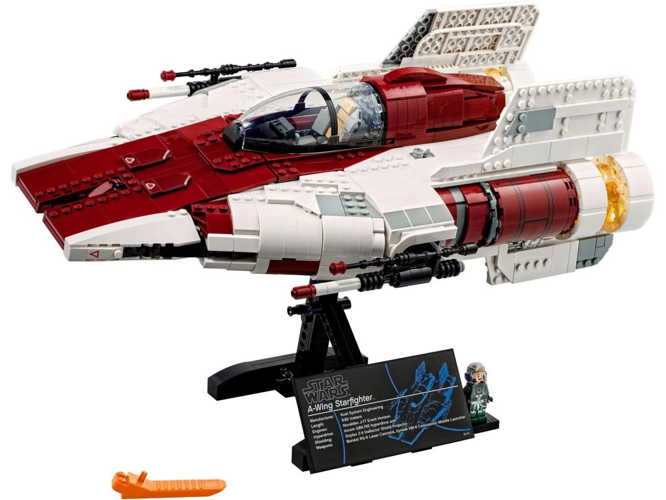 75275 LEGO® Star Wars A-wing Starfighter cena un informācija | Konstruktori | 220.lv