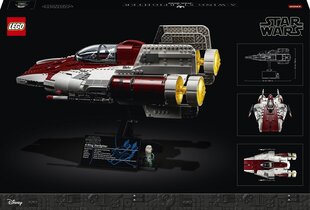 75275 LEGO® Star Wars A-wing Starfighter цена и информация | Kонструкторы | 220.lv