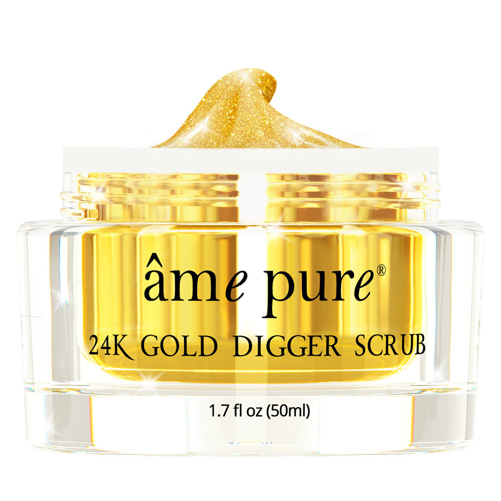 Sejas skrubis ar zeltu âme pure® 24K Gold Digger Scrub cena un informācija | Sejas ādas kopšana | 220.lv