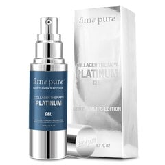 Mitrinošs un nomierinošs gels âme pure® GENTLEMEN’S Collagen GEL PLATINUM 30ml цена и информация | Сыворотки для лица, масла | 220.lv