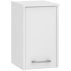 Подвесной шкафчик для ванной комнаты NORE Fin W30, белый цена и информация | Шкафчики для ванной | 220.lv