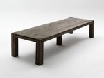 Обеденный стол MC Akcent Leeds, 400x120 см, темно-коричневый
