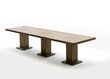 Pusdienu galds MC Akcent Manchester, 300x120 cm, brūns cena un informācija | Virtuves galdi, ēdamgaldi | 220.lv