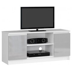 ТВ столик NORE RTV K120, белый/серый цена и информация | Тумбы под телевизор | 220.lv