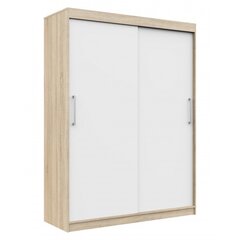 Шкаф NORE CLP Mono 150, дубовый цвет/белый цена и информация | Шкафы | 220.lv